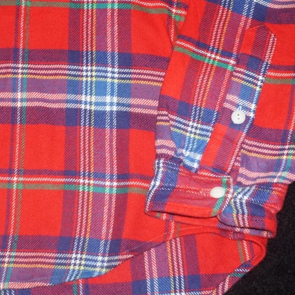 Polo Ralph Lauren Red Plaid Shirt - Picture 6 of 7